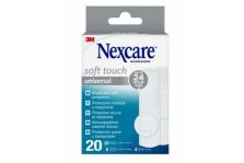 Nexcare Soft Tiras Protectoras Suaves Aposito Adhesivo Surtido 20 u
