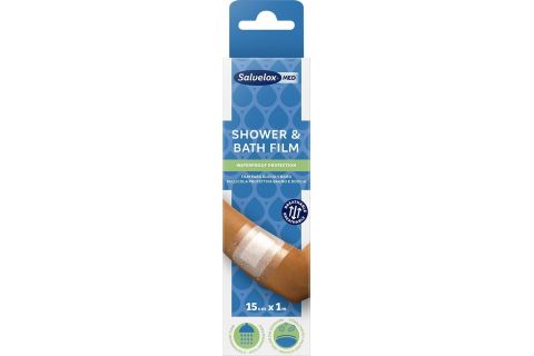 Salvelox Med Shower & Bath Film Aposito Adhesivo 1 unidad 1 m X 15 cm