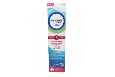 Rhinomer Plus Usuarios Frecuentes Fuerza 3 Fuerte 1 Spray 125 ml