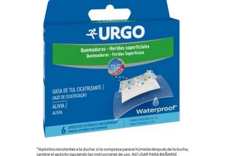 Urgo Quemaduras Waterproof Apositos 7 X 5 cm 6 unidades