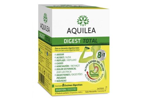 Aquilea Digest Total 24 Sticks 2,5 G Sabor Manzanilla