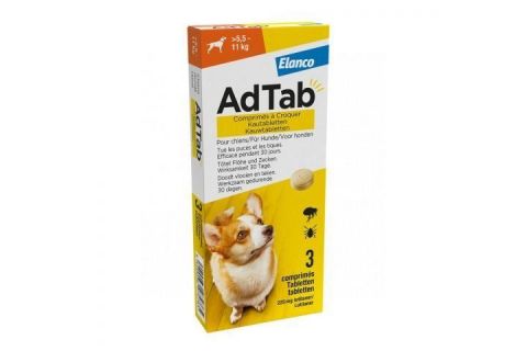 Adtab Perros 5,5-11 Kg 1 Comprimido