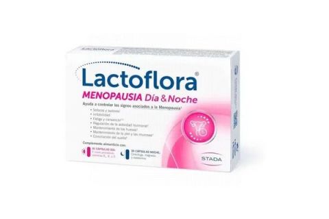 Stada Lactoflora Menopausia Dia&noche 30+ 30 Capsulas