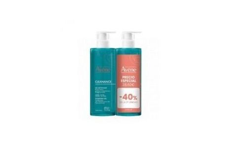 Avene Duo Cleanance Gel Limpiador 2x400ml