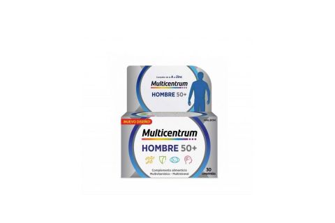 Multicentrum Hombre 50+ 90 Comprimidos
