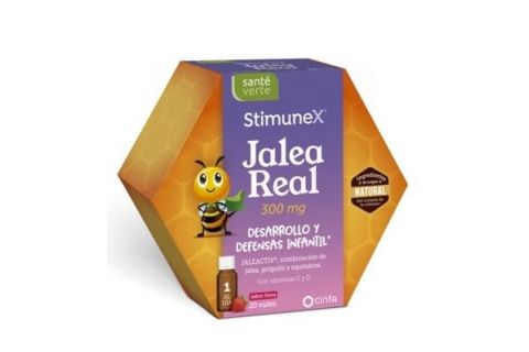 Cinfa Sante Verte Jalea Real Infan 20 Viales 10ml Fresa