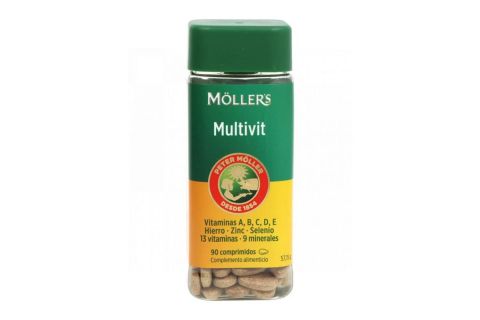 Mollers Multivit 90 Comprimidos