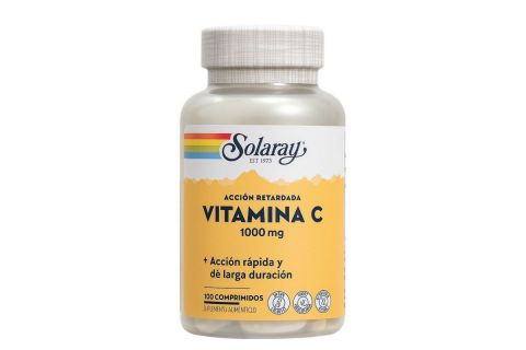 Solaray Vitamina C 1000mg 100 comprimidos