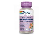 Solaray Ashwagandha 60 capsulas vegetales