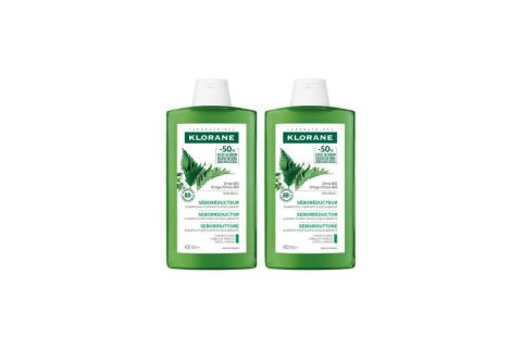 Klorane Champú De Ortiga Para Cabello Graso 2x400ml