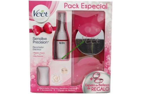 Veet Sensitive Precision Recortador Electrico Pack Especial