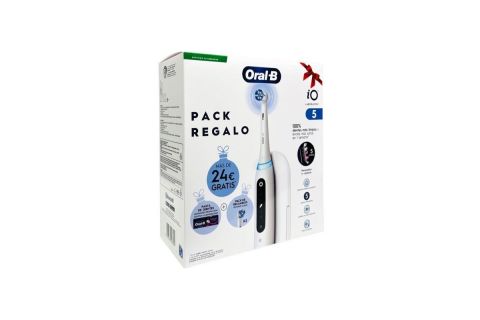 Oral-b Cepillo Dental Electrico Io5 Laboratory 3 Recambios + 1 Funda + 1 Pasta De Dientes