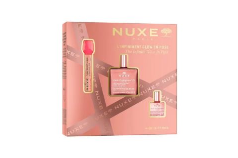 Nuxe Cofre 'Glow En Rose' Lip Serum 8 Ml + Aceite Prodigieuse Florale 50 Ml + Aceite Prodigieuse Florale 10 Ml
