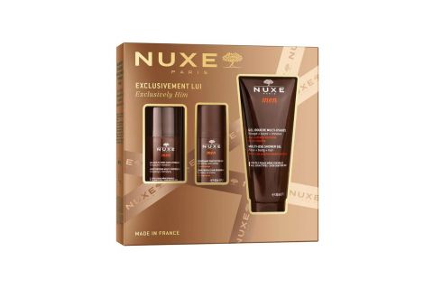 Nuxe Men Cofre Ultra Men Desodorante + Hidratante + Gel Ducha