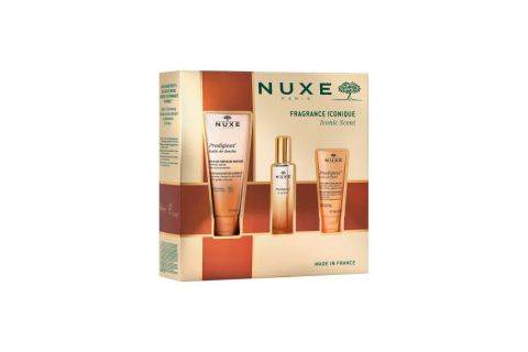 Nuxe Cofre Fragancia Icónica + Aceite De Ducha + Leche Perfumada