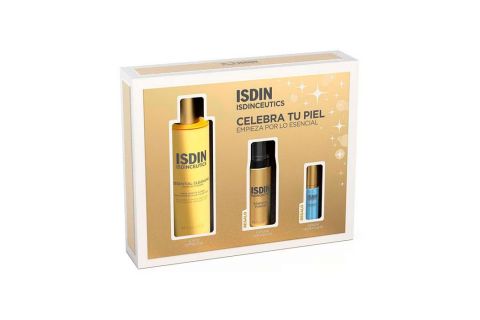 Isdinceutics Cofre Rutina Limpieza - Aceite Limpiado + Espuma + Sérum Hidratante