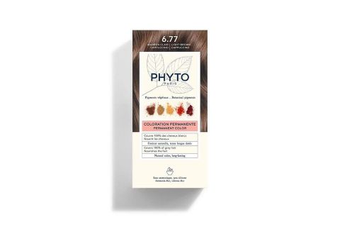 Phyto - Phytocolor 6.77 Marrón Claro Capuchino