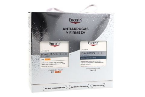 Eucerin Cofre Hyaluron Filler Dia Fps 30 + Hyaluron Filler Noche Reafirmante
