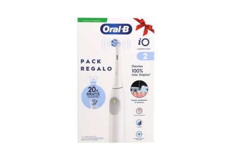 Oral B Pack Cepillo Eléctrico Io 2 + 2 Recambios Ultimate Clean