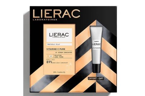 Lierac Cofre Sérum Vitamina C Pura 30 Ml + Fluido Corrector Ojeras Diopti 15 Ml
