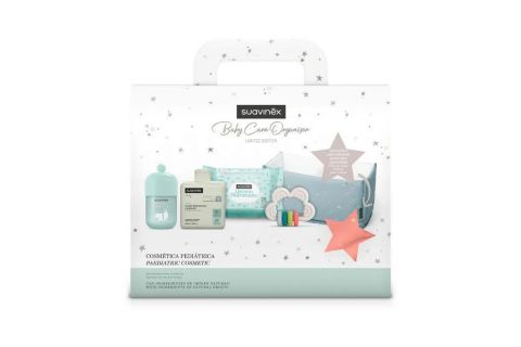 Suavinex Canastilla Baby Organiser Dreams Set Color Rosa