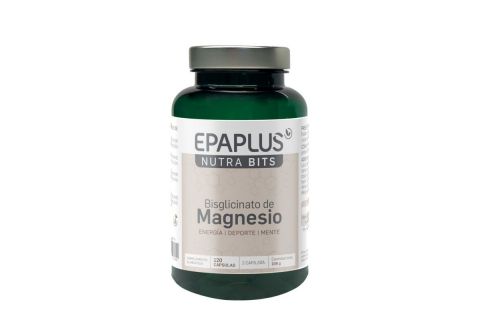 Epa Plus Nutra Bits Bisglicinato de Magnesio 120 Capsulas