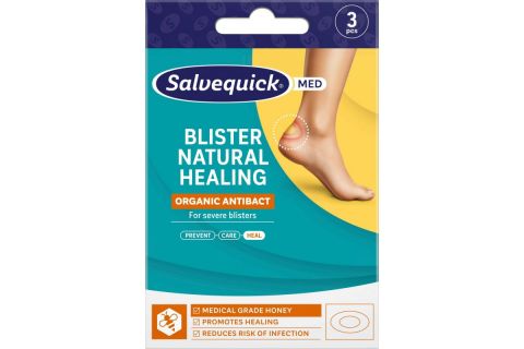 Salvelox Blister Natural Healing Organic Antibact 3 Pcs