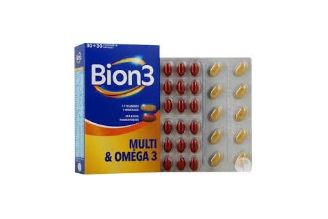 Bion3 Multi & Omega 3 30+30 Comprimidos