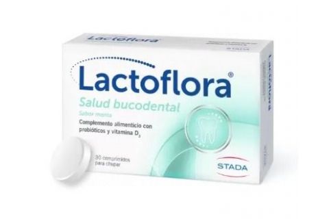 Lactoflora Salud Bucodental Sabor Menta 30 Comprimidos