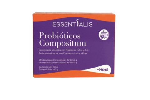 Heel Essentialis Probióticos Compositum 30 Cápsulas