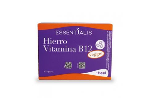 Heel Essentialis Hierro Vitamina B12 30 Cápsulas