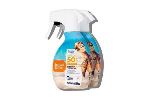 Sensilis Sensitive Skin Lotion Spray Spf50+ Pediatrics 200ml +200ml