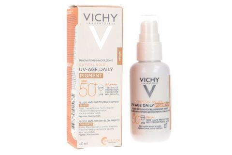 Vichy Capital Soleil Spf50 Uv-age Fluido Antiedad Arrugas Manchas 40ml