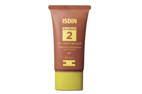 Isdin Oily Skin Acniben Cc+ Cream Color Bronze 1 Tubo 40ml