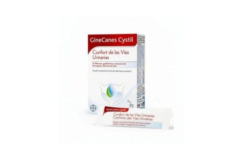 Bayer Ginecanes Cystil Confort De Las Vias Urinarias 14 Sobres