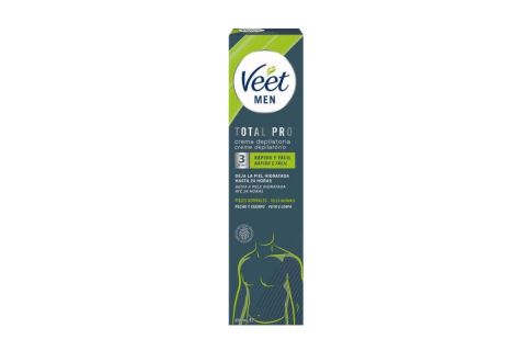 Veet Men Total Pro Crema Depilatoria Piel Normal 200 Ml