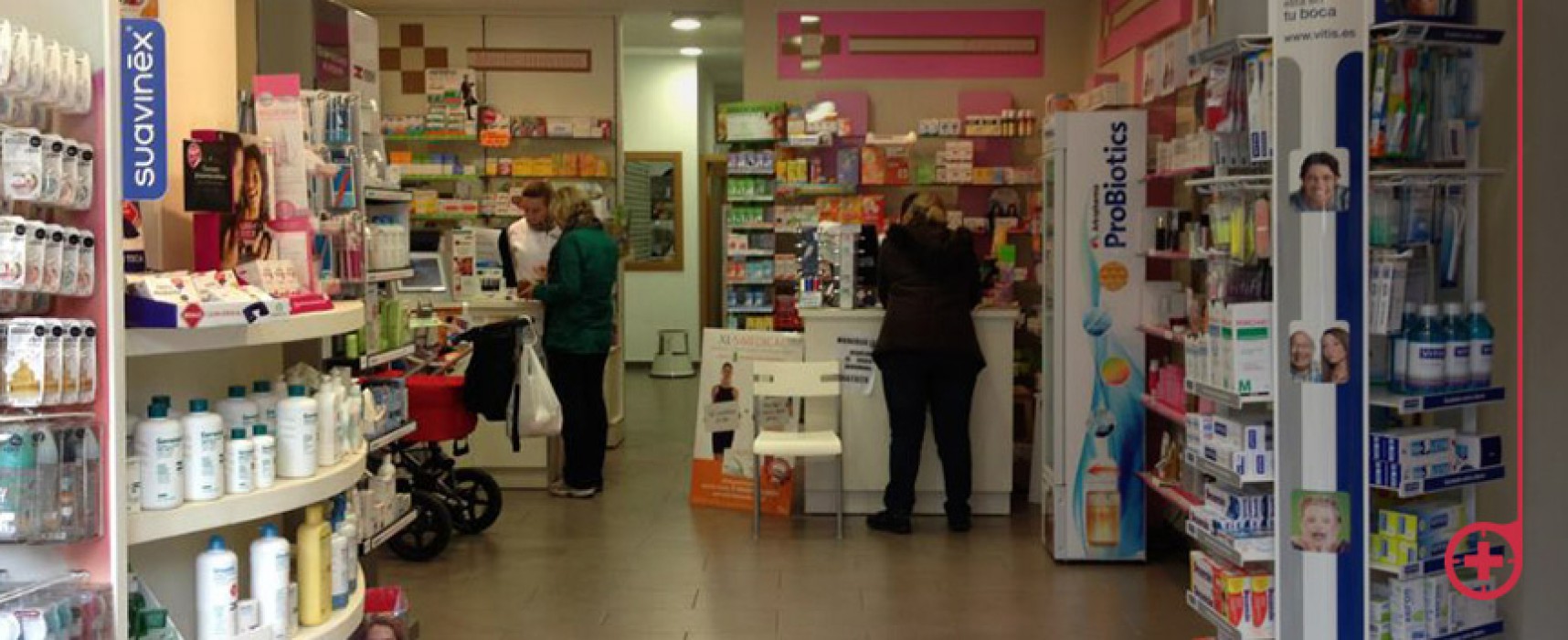La Farmacia sale del mostrador