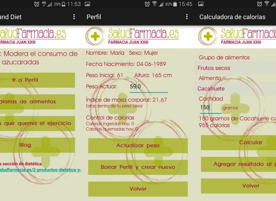 Lleva una vida sana con SF Sport & Diet App