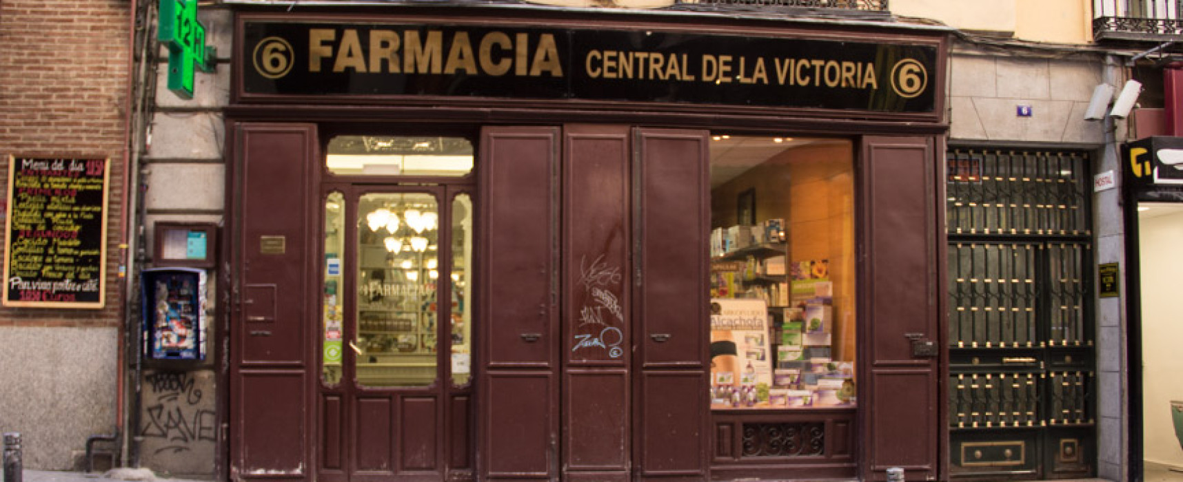 Farmacia Victoria, una botica centenaria junto a Puerta del Sol