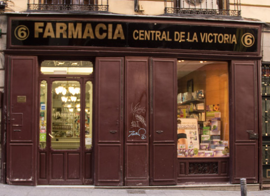 Farmacia Victoria, una botica centenaria junto a Puerta del Sol